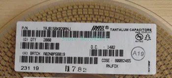 

TAJB156K020RNJ CAP TANT 15UF 20V 10% 1210 Tantalum Capacitors Size B 100pcs