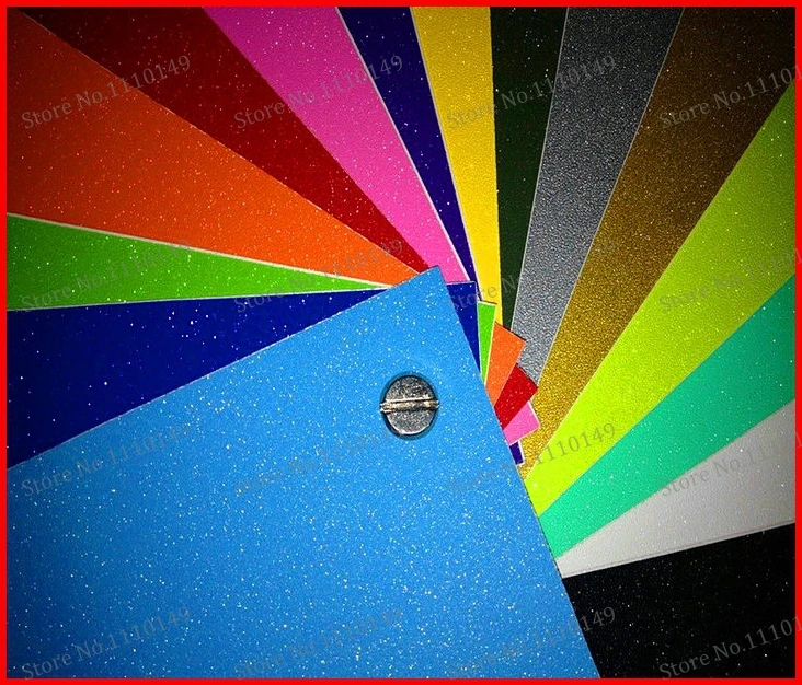 

Carcardo 1.52MX0.5M Black Frost Glitter Diamond vinyl film Matt Glitter Diamond car sticker with bubble free FREE SHIPPING