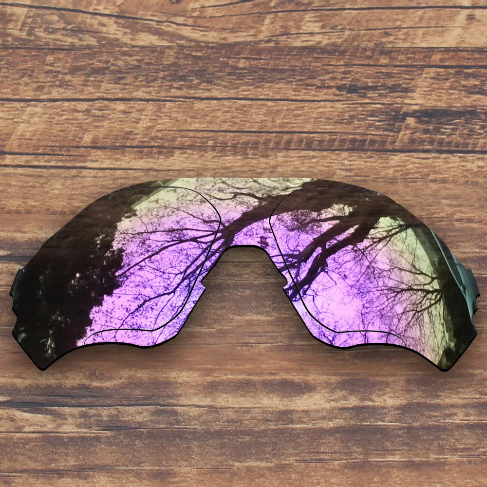 Lenti Di Ricambio Polarizzate Millerswap Per Occhiali Da Sole Oakley Evzero Range Specchiati Viola