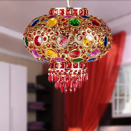 

Pendant light balcony lantern rotating rotation luminaire