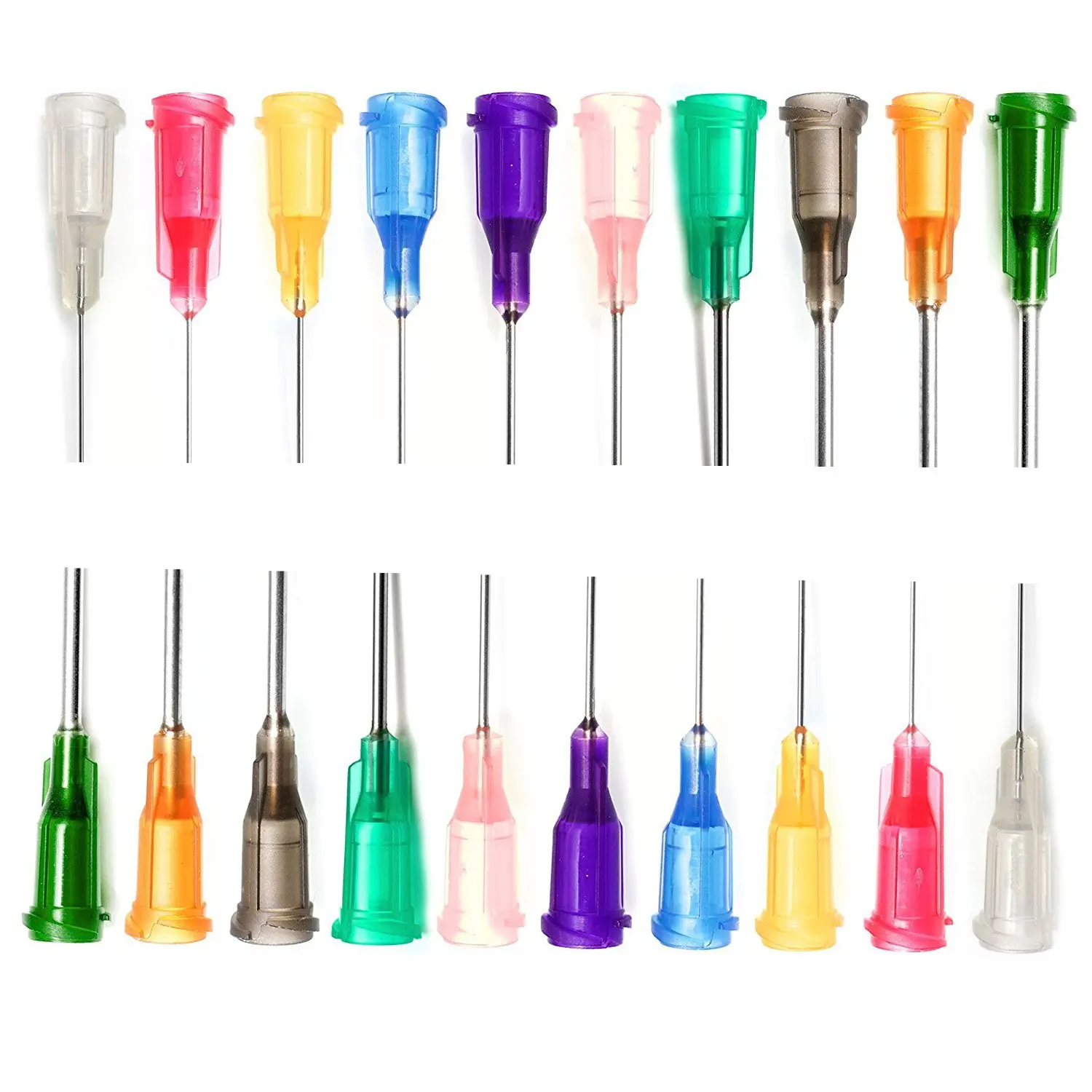 Иглы для дозирования шприца с замком Luer 14 г 15 16 18 20 21 22 23 25 27G тупым наконечником 0 5