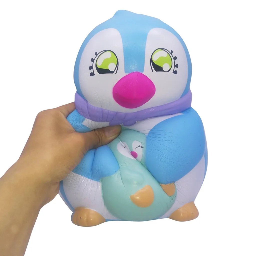 Giant Adorable Hamster Dog Squishies Slow Rising Doll Cat Kids Gift Scented Penguin Stress Reliever Toy Jumbo Stretchy