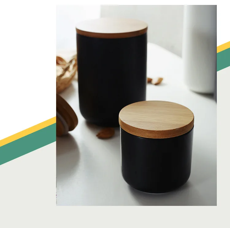 CreativeKitchenCeramicSealedCoarseCerealsCoffeeTeaLeaf