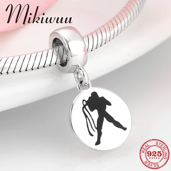 

925 Sterling Silver 12 Constellation Aquarius fine Pendants beads Jewelry making Fit Original Pandora Charm Bracelet