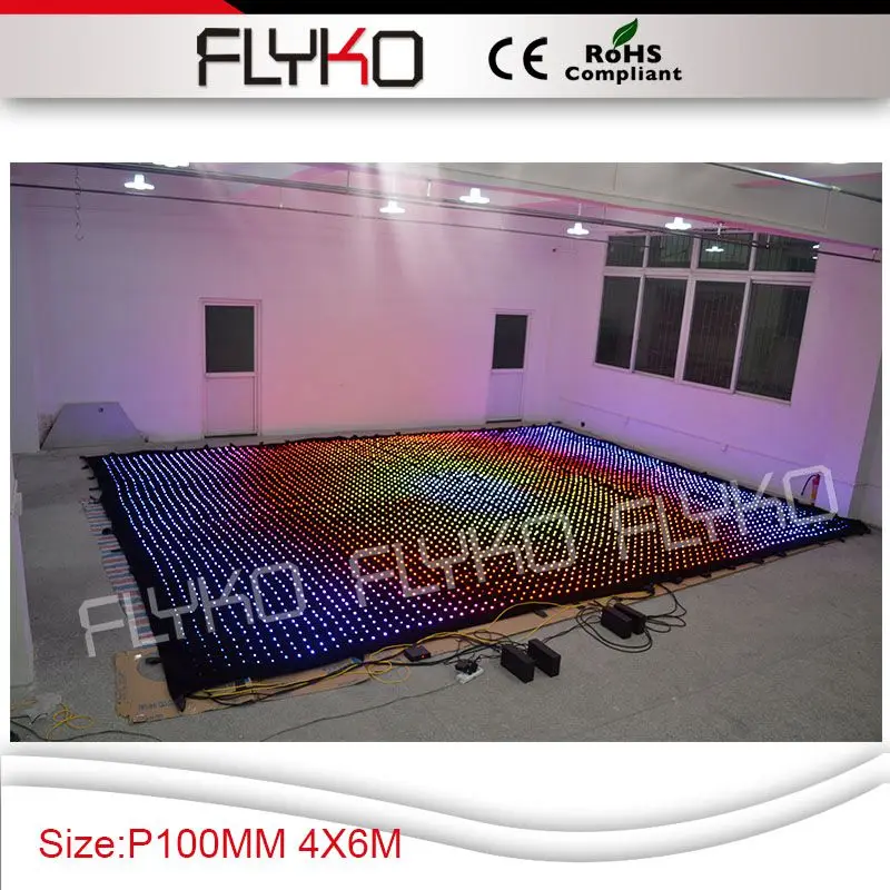 Flyko Этап Гибкий продукты полноцветный светодиодный экран
