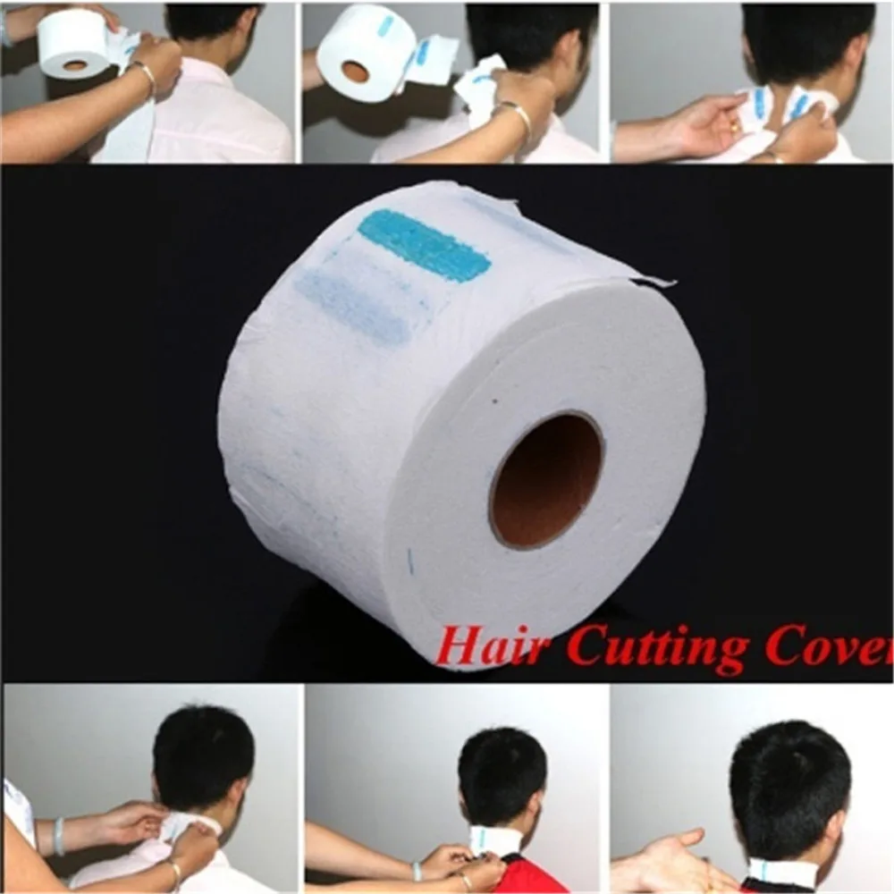 1Pcs/barber salon accessories Roll Hair Cutting Salon Neck Ruffle Roll Paper Disposable Hairdressing Collar Neck Covering Roll 1Pcs/barber salon accessories Roll Hair Cutting Salon Neck Ruffle Roll Paper Disposable Hairdressing Collar Neck Covering Roll