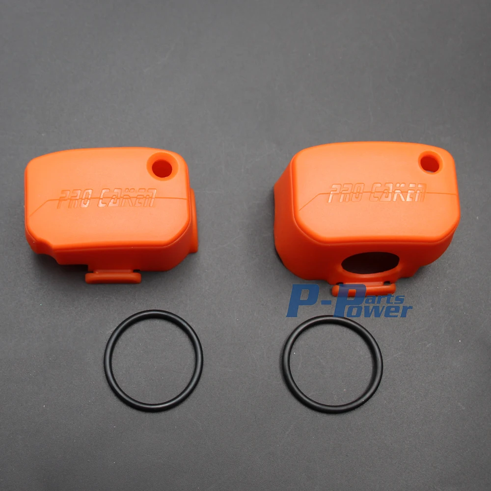 Motorcycle Plastic KTM Orange Master Cylinder Covers For KTM SX250 SX350 SX450 EXC250 EXC300