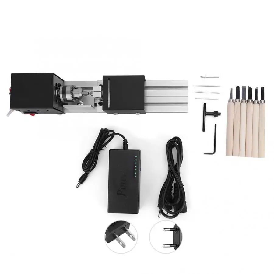 

Mini Lathe CNC Beads Machine Drill Chuck Key DIY Woodworking Lathe Grinding Polishing Drill Tool