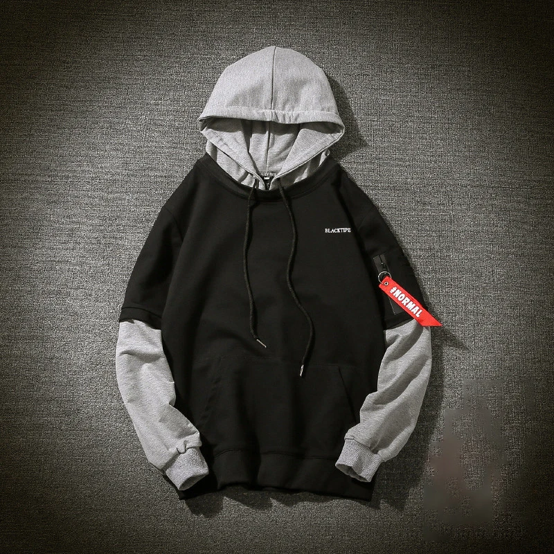 Large Size Youth Sweatshirt Fashion Solid Color Classic Style Popular Hoodies Spring Autumn Men Casual MOOWNUC MWC Free Shipping | Мужская