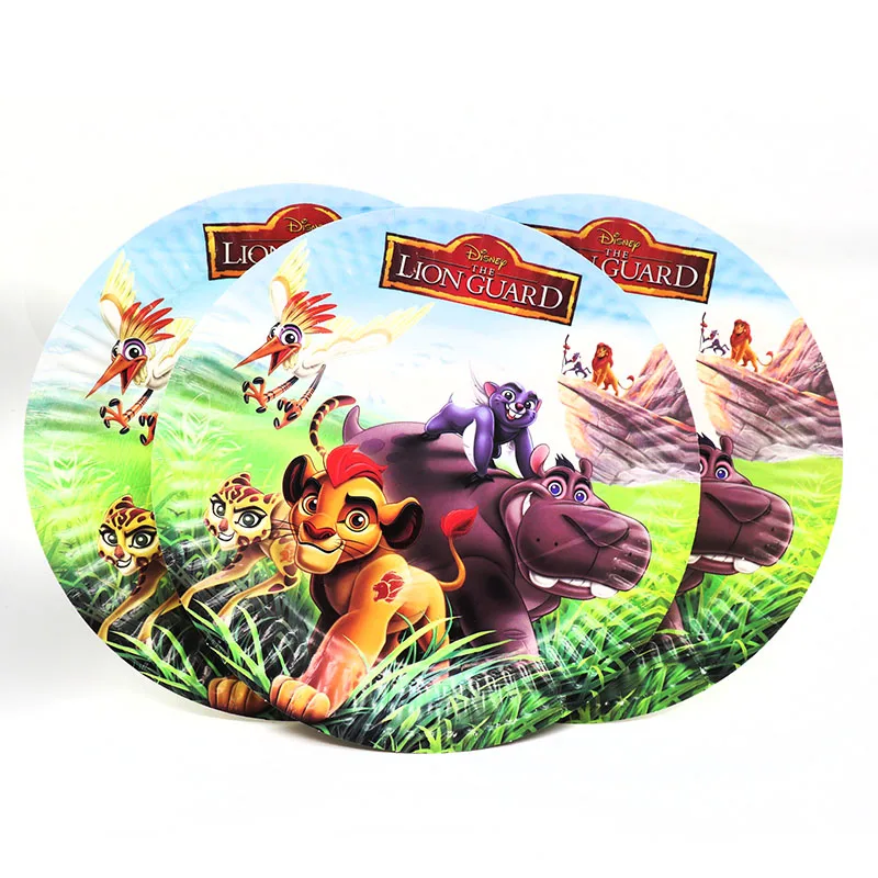 10pcs Pack Lion Disposable Straws Lion King Theme Party