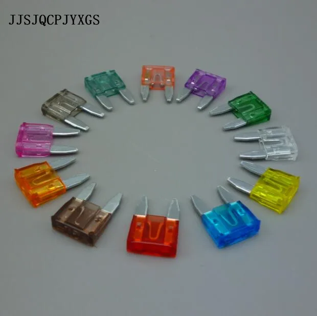 JJSJQCPJYXGS (ПК + Цинк) Мини плавкий предохранитель из цинкового сплава и пластикового