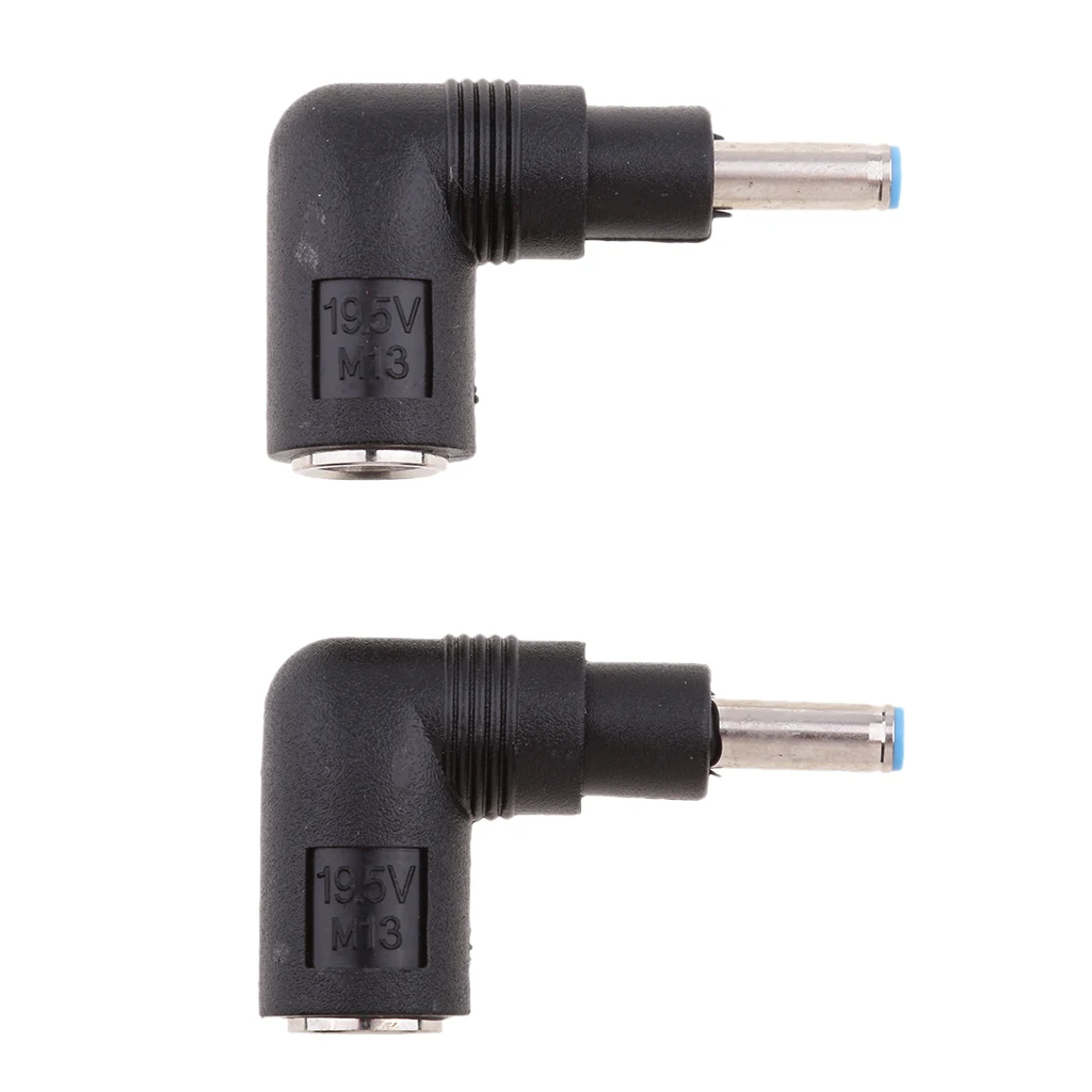 

2 Pcs DC Power Charger Converter Adapter Cable 7.4x5.0mm Female to 4.5x3.0mm Male Adapter Connector Converter for HP Dell Laptop