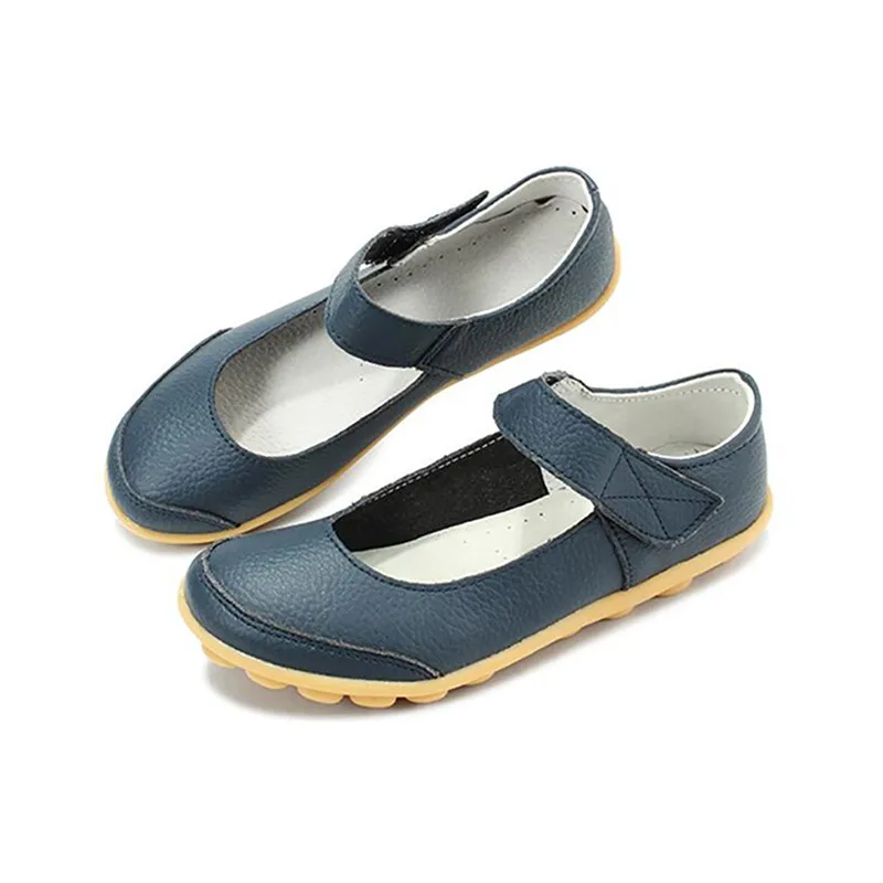 Женские туфли из натуральной кожи с ремешком на щиколотке|ballerina flat|ballet flats womenshoes