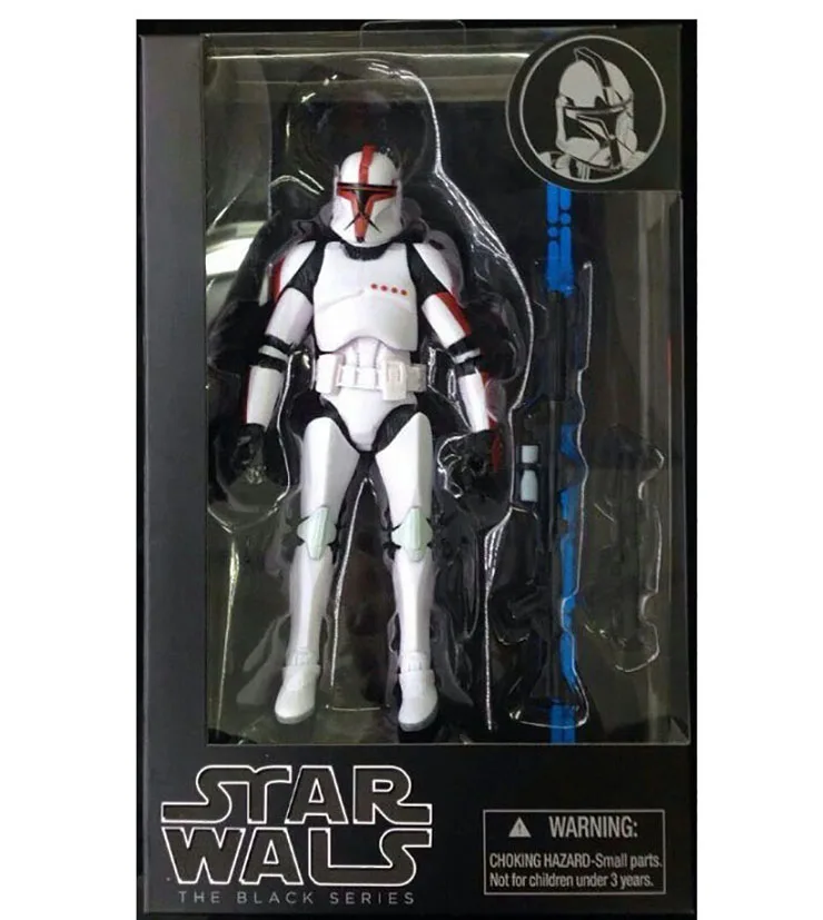 6 дюймов 17 см Звездные войны фигурка черная серия 06 03 Sandtrooper 02 Darth Maul Фигурки игрушки - Цвет: H Type