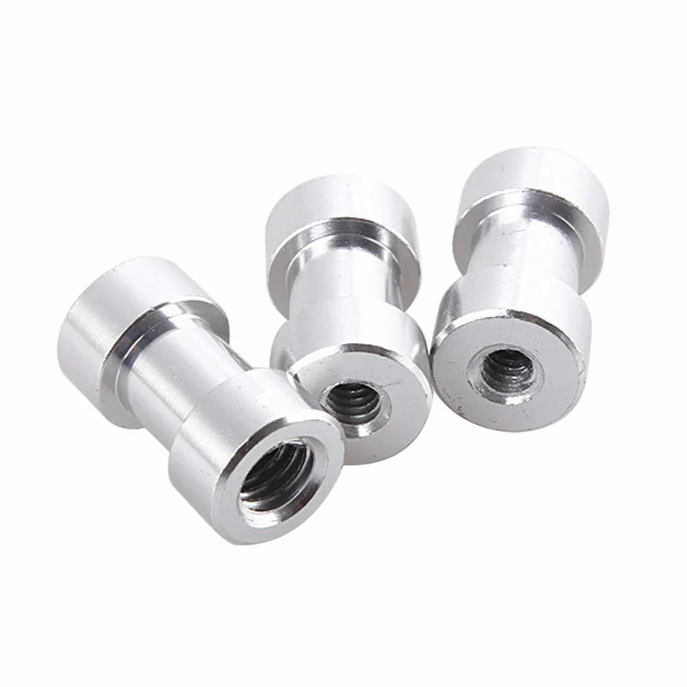 

BGNING B/E Type Bracket Screw Female to Female Converter 1/4-3/8 Adapter Screw Conversion Lamp Holder