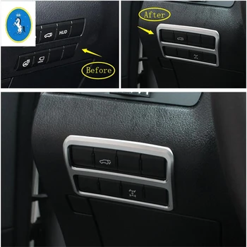 

Yimaautotrims Auto Accessory Front Head Lights Lamp Switch Button Cover Trim Fit For Lexus RX RX450h 2016 2017 2018 2019 2020