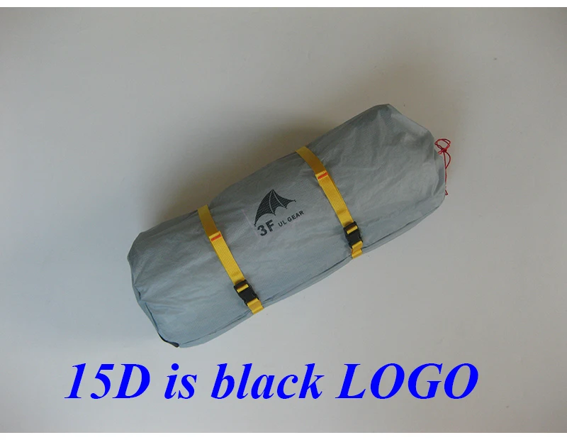 15d Silnylon/210 T pu высокое качество 3F шестерни 2 человек/3 человек 50*17*17 см Высокое качество хранения палатка сумка