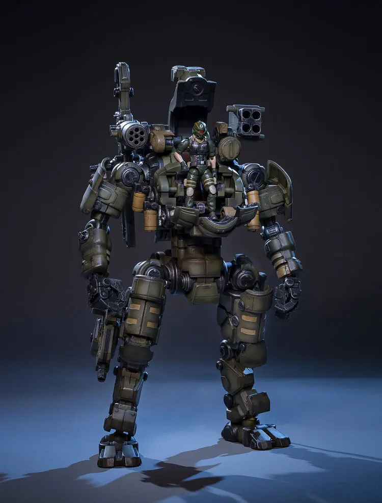В наличии 1/24 JOYTOY фигурку аниме меха робот военный солдат набор РАГО и фенлина