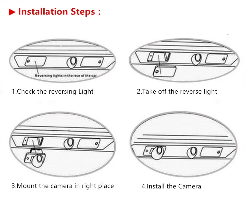 DC12 DC24V Car Parking Camera rearview IR Nightvision Waterproof Rear View Camera With 15M RCA Video Cable Bus Truck Camera 24V (2)