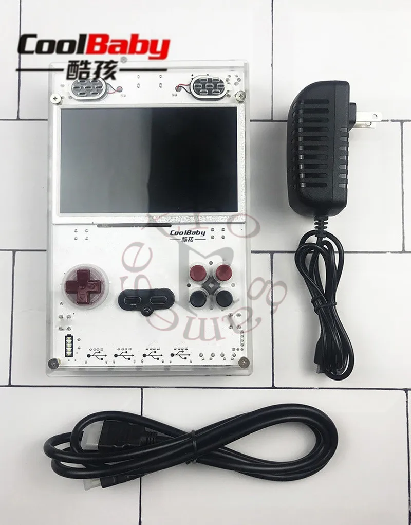 2019 DIY 5 0 дюймовый HD IPS экран Портативный игровой плеер с компьютерным модулем Raspberry
