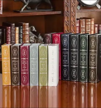 

European photography simulation book props Book Fake Book Soft ornament bookcase bookcase bookshelf desktop decoration decoratio