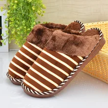 Hot Selling Warm Winter Home Slippers Fur Lovers Winter Slipper Women and Man Indoor Floor Home Shoes Shoes Brown Men Slippers