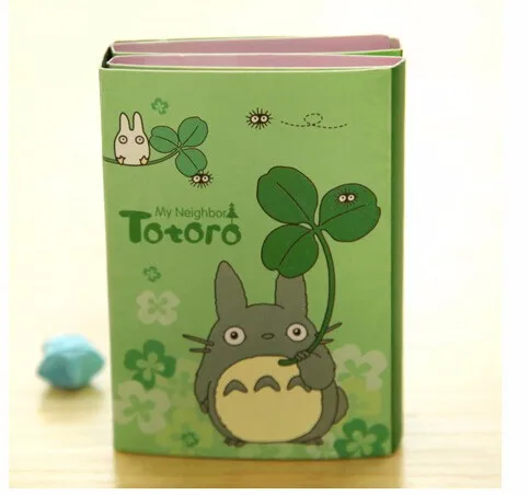 1 шт Kawaii Totoro Melody 6 складных блокнотов для заметок Sticky Notes Post It Bookmark подарочные канцелярские товары