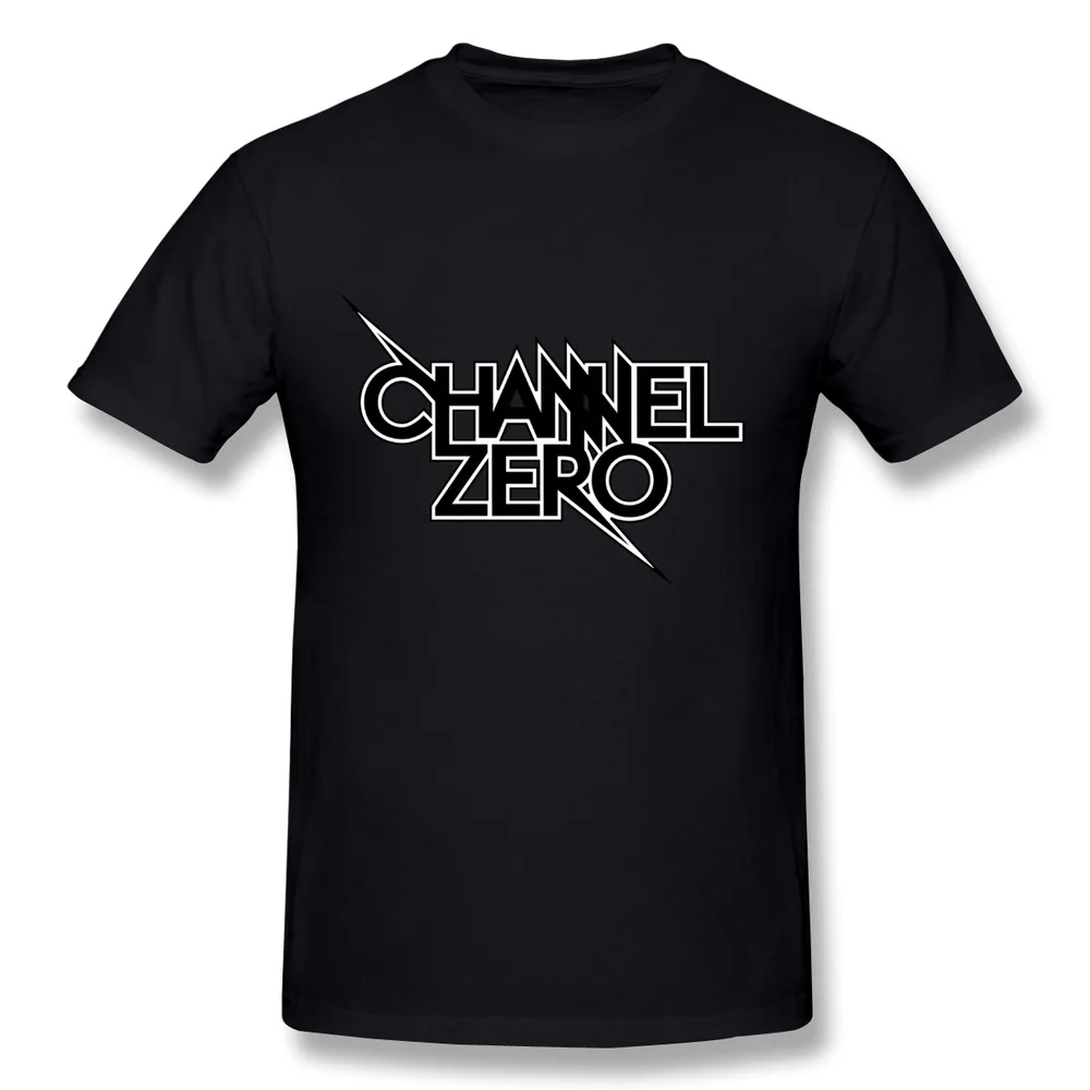 brand Channel Zero t shirts hip pop organic cotton mens Quotes t shirt for guycotton underwear