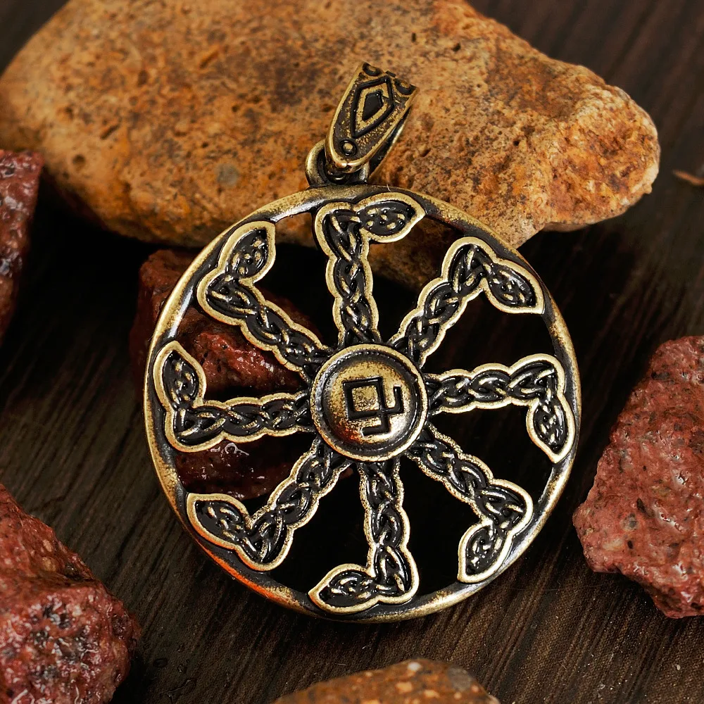 Aliexpress.com : Buy Kolovrat Pendant Slavic Kolovrat Othala Rune ...