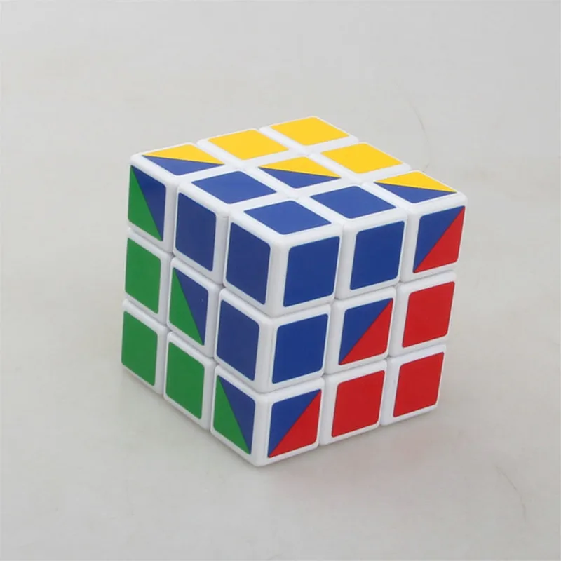 

Puzzle Cue 3x3x3 Magic Cube High Difficult 6 Sides 4 Colors Cube Toy Classic Toy For Children and Adults