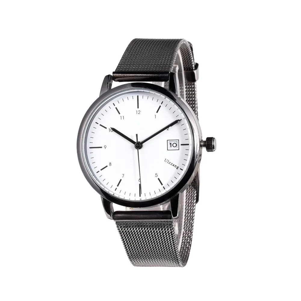 Простые парные часы римские Цифровые кварцевые наручные часы модные повседневные студенческий пояс часы Распродажа 533 - Цвет: White Smaller