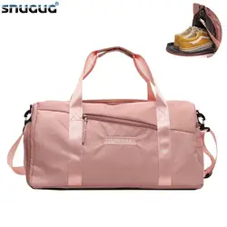 SNUGUG нейлоновая сумка для спортзала женская обувь на свежем воздухе, путешествия, спорт сумка женская 2019 большая сумка для фитнеса новые