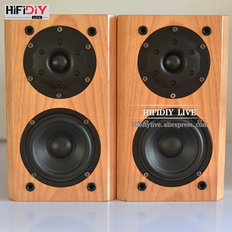 HIFIDIY LIVE книжная полка динамик звуковая коробка 4,5 дюймов HIFI домашний передний домашний кинотеатр вокруг DIY 80 Вт* 2 пассивные аудио колонки B4