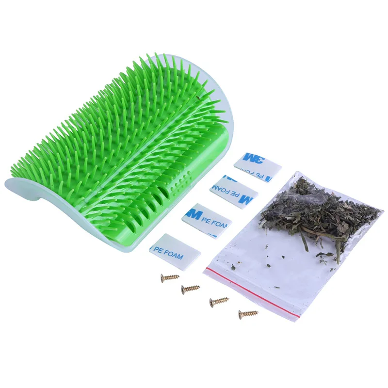 Pet Cat Self Groomer Grooming Tool Hair Removal Brush Comb for Dogs Cats Hair Shedding Trimming Cat Massage Device with Catnip Pet Cat Self Groomer Grooming Tool Hair Removal Brush Comb for Dogs Cats Hair Shedding Trimming Cat Massage Device with Catnip