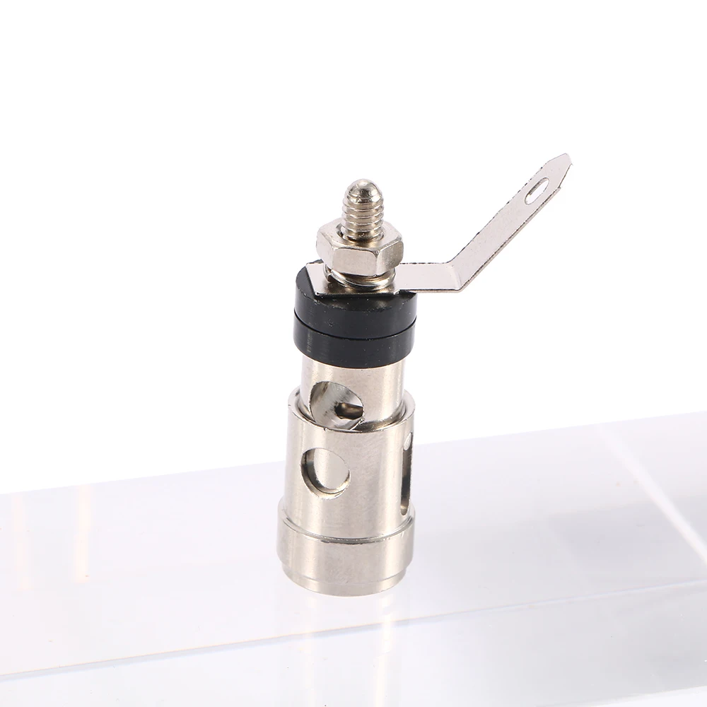 2pcs Speaker Audio AMP Terminal Binding Post Spring Loaded Type Nickel Plated ES