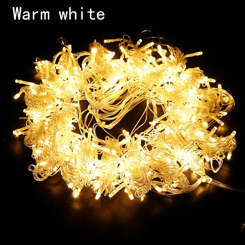 3M*3M 304LED Linkable Curtain String Fairy Lights Indoor Outdoor Christmas Garland For Party Wedding Garden Holiday Decoration