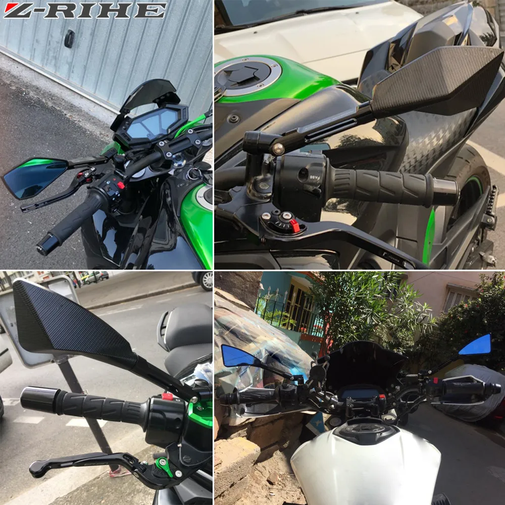 One pair of CNC Billet Bar End Mirrors for Honda CB600F Hornet