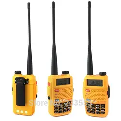 10 шт. Желтый Новый Радио портативная рация TYT TH-UVF8D Dual Band 50 CTCSS 210 DCS VHF/UHF 136-174/400 -520 мГц 128ch двухстороннее Радио