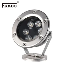 6 Вт 12 Вт 24 Вт IP68 светодиодный свет RGB для использования в грунтовых водах светодиодный свет цветной водный светодиодная подсветка для бассейна из DMX512 фонтанная лампа светодиодная led лампа подводного освещения