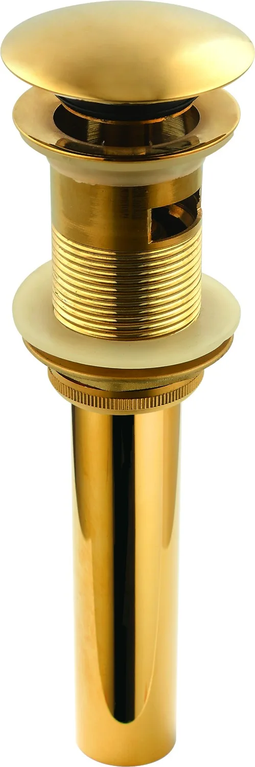 Бесплатная доставка 1 5/8 &quotВыдвижной Слив с переливом золота слив|drain strainer|drain