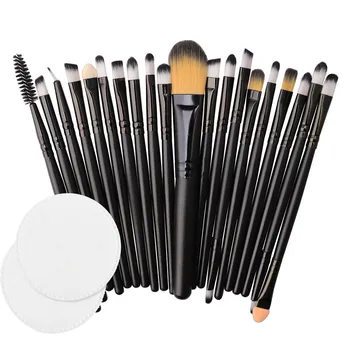 

20pcs/set Makeup Brush Set Tools Make-up Toiletry Kit Wool Make Up Brush Set Foundation Eye Lip Make Up Brushes