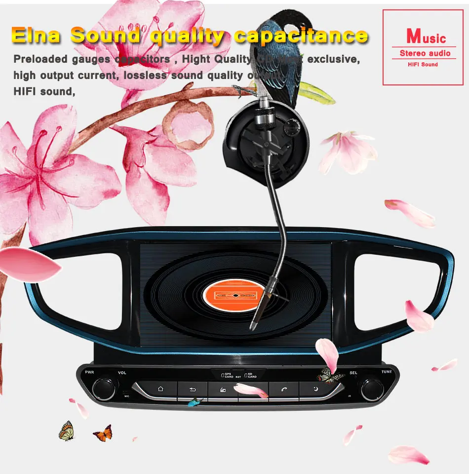 Discount 8 core 4+64G android 9.0 car dvd for Hyundai IONIQ  2016 17 2018 2019 Ioniq Hybrid Multimedia Gps navigation Stereo video Audio 12