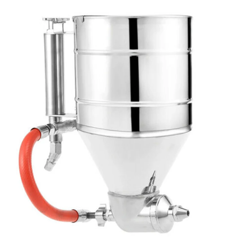 

3500ml Air Hopper Sprayer Paint Texture Tool with 3 Replaceable Nozzle WWO66
