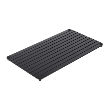 

Fast Defrosting Tray Thaw Frozen Food Meat Fruit Quick Defrosting Plate Board Defrost Kitchen Gadget Tool 0.12"/0.3cm thickness