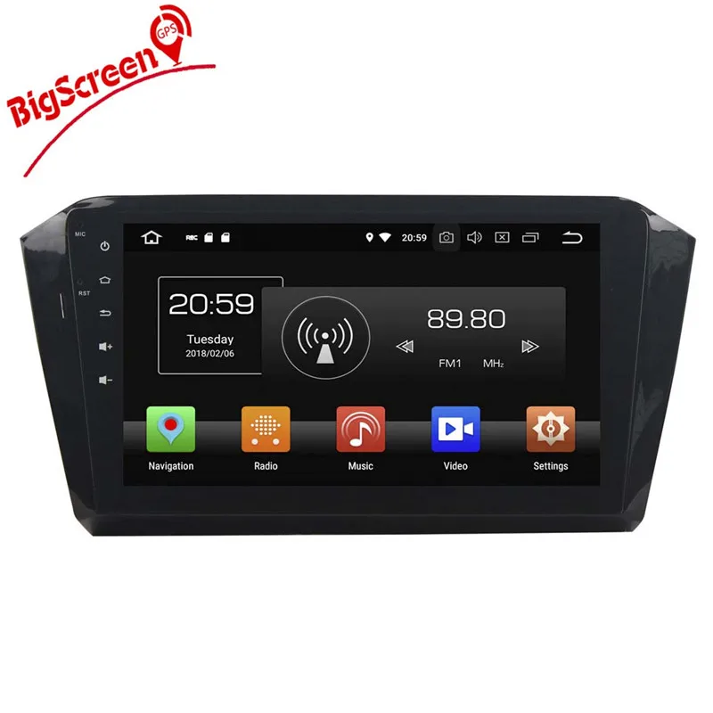 Perfect 10.2" Android 9.0 RAM 4+64GB 8 Core Car Radio GPS Navi For Volkswagen VW Passat B8 Magotan 4G 2015 2016 2017 headunit Radio IPS 11