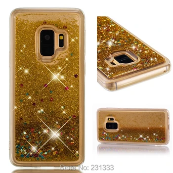 

C-ku 3D Liquid Quicksand Glitter Soft TPU Case For Samsung Galaxy S9 PLUS J5 J7 2017 A8 J2 PRO 2018 J120 Heart Skin Cover 100pcs