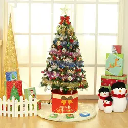 Рождество дерево декоры Дерево ног коробка дерево Украшения дно Рождество украшения