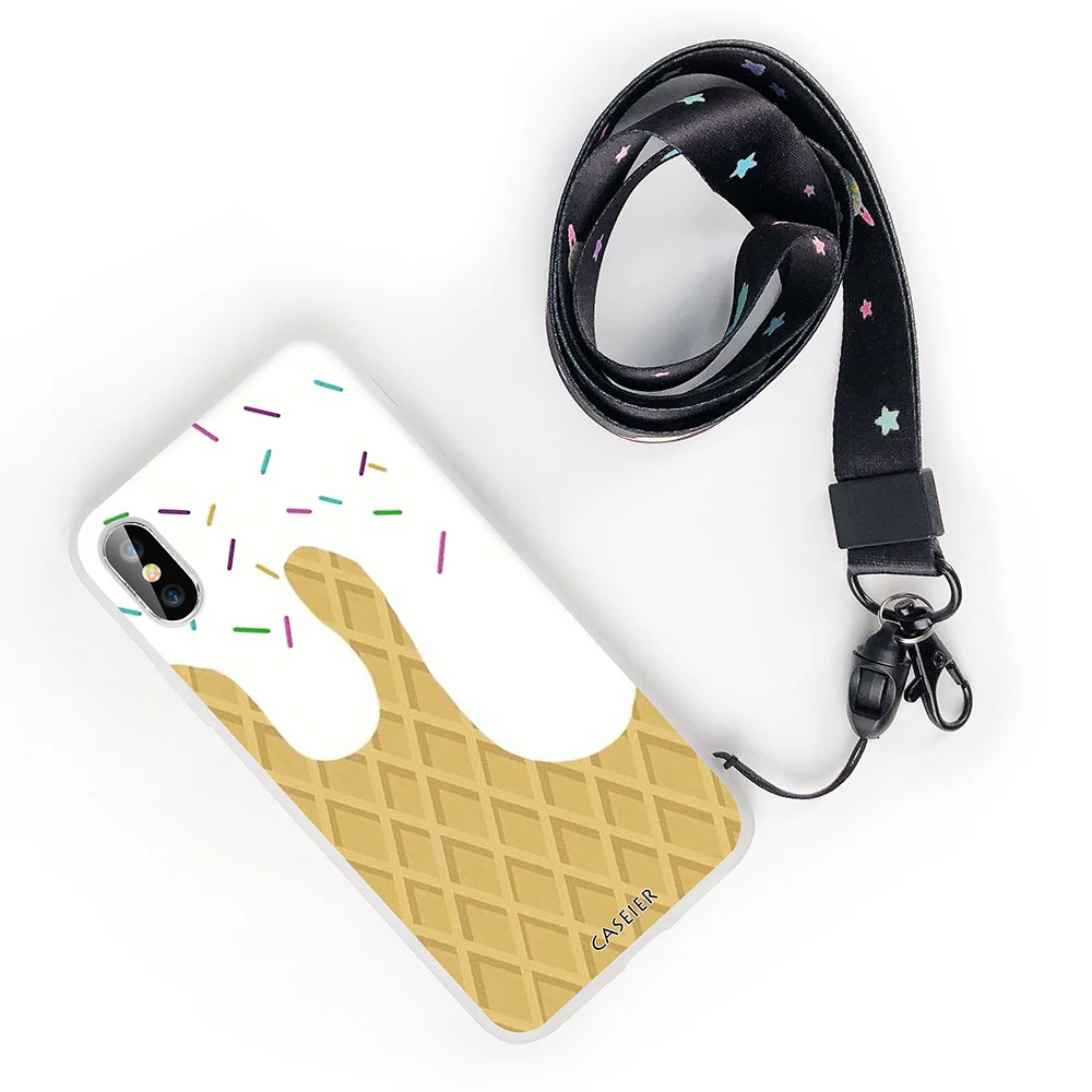 CASEIER машина для приготовления мороженого серии чехол iPhone XR 7 8 X XS MAX симпатичный