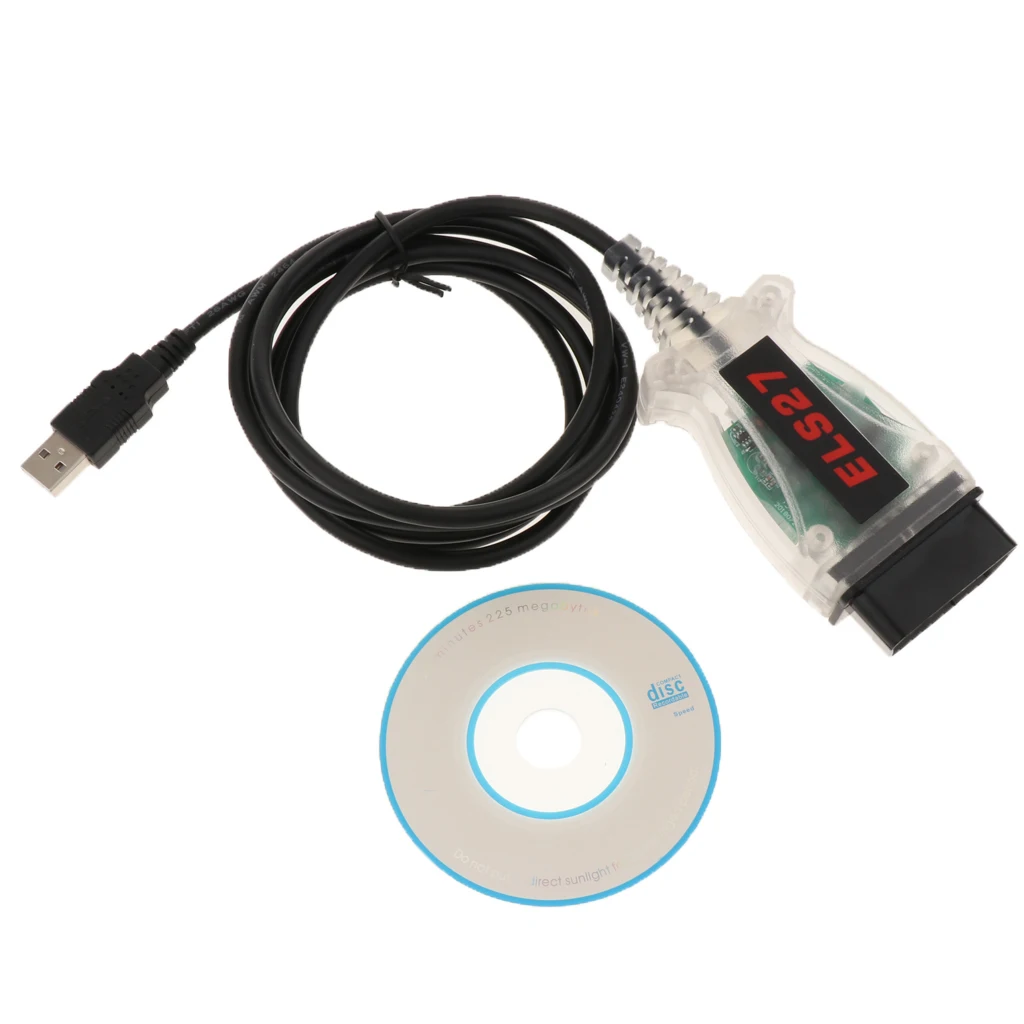 1 Pcs ELS27 FORScan OBD2 Diagnostic Scanner Code Reader for Ford/Mazda/Lincoln/Mercury Chip USB Diagnostic Interface 1.68m