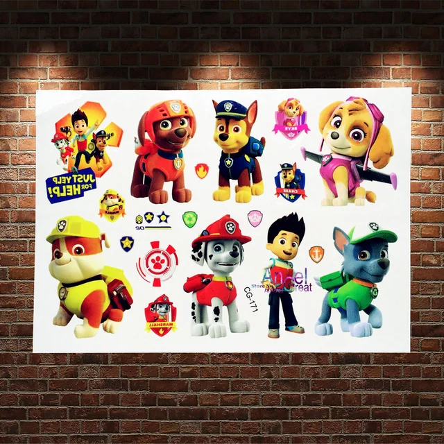 aliexpress com buy the dog team children temporary flash tattoo aliexpress com buy the dog team children temporary flash tattoo